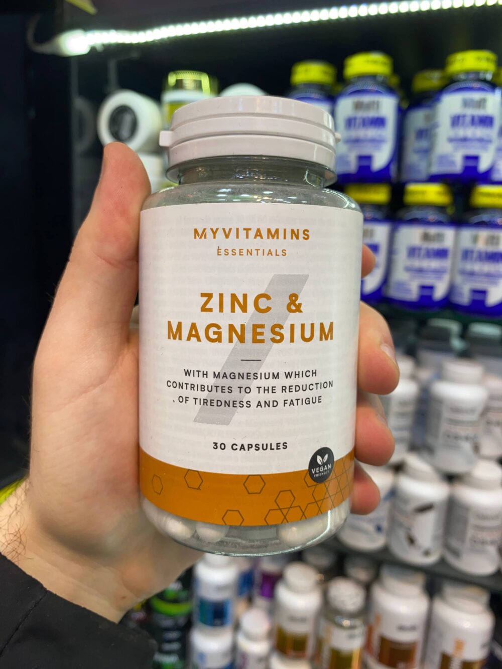 MYVITAMINS ZINC & MAGNESIUM
