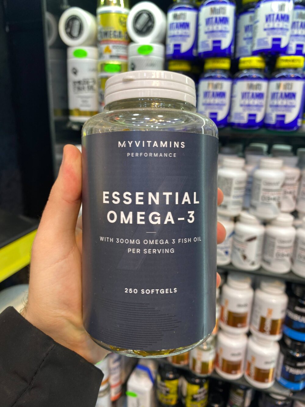 MYVITAMINS ESSENTIAL OMEGA 3 250 SERVINGS