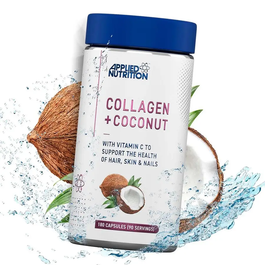 Collagen coconut applied